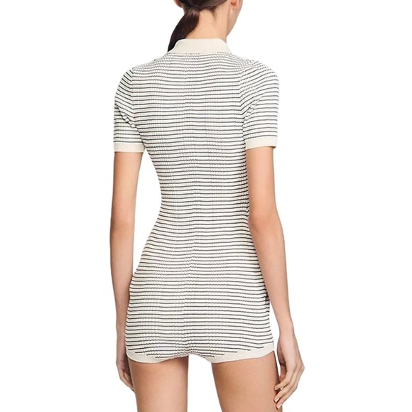 Dhadee Stripe Knit Romper - Picture 2 of 6